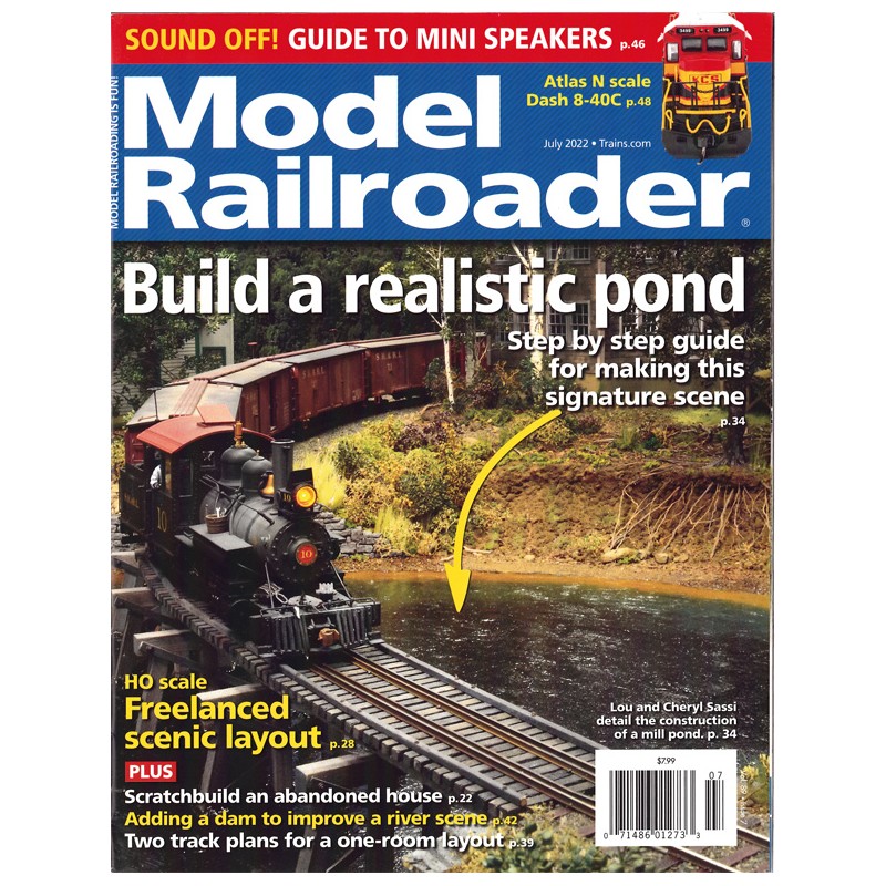 Model Railroader 2022 Juli