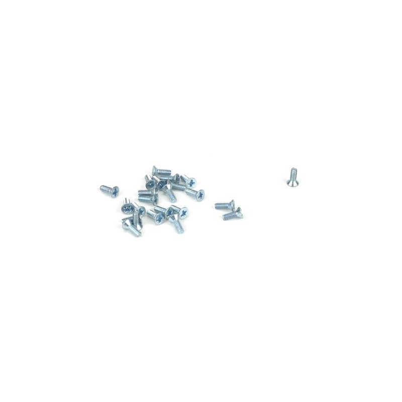 Senkkopf Schraube 2-56 x 1/4 Metall 12 99007-b