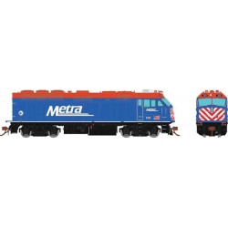 HO DC F40PHM-2 Metra Late to current # 186_76459