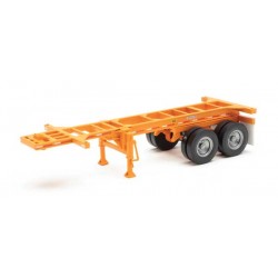 HO Container Chassis (2-pack) 20' orange_76878