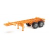 HO Container Chassis (2-pack) 20' orange_76878