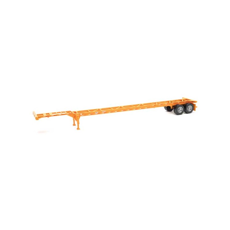 HO Container Chassis 2-pack 53' orange
