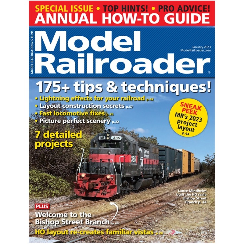 Model Railroader 2023 Januar