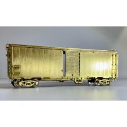 HO Pullman 1940 Welded Box Car, Messing_78179