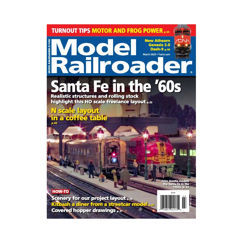 Model Railroader 2023 März