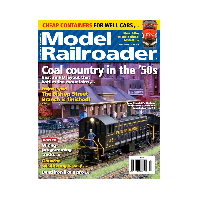 Model Railroader 2023 April
