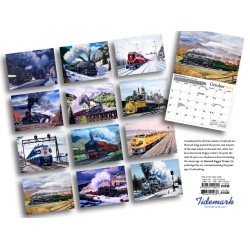 2024 Howard Fogg's Trains Kalender