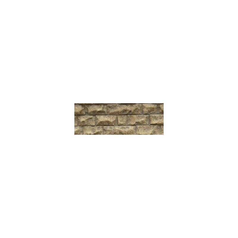 214-8262 Flexible stone wall - medium cut stone