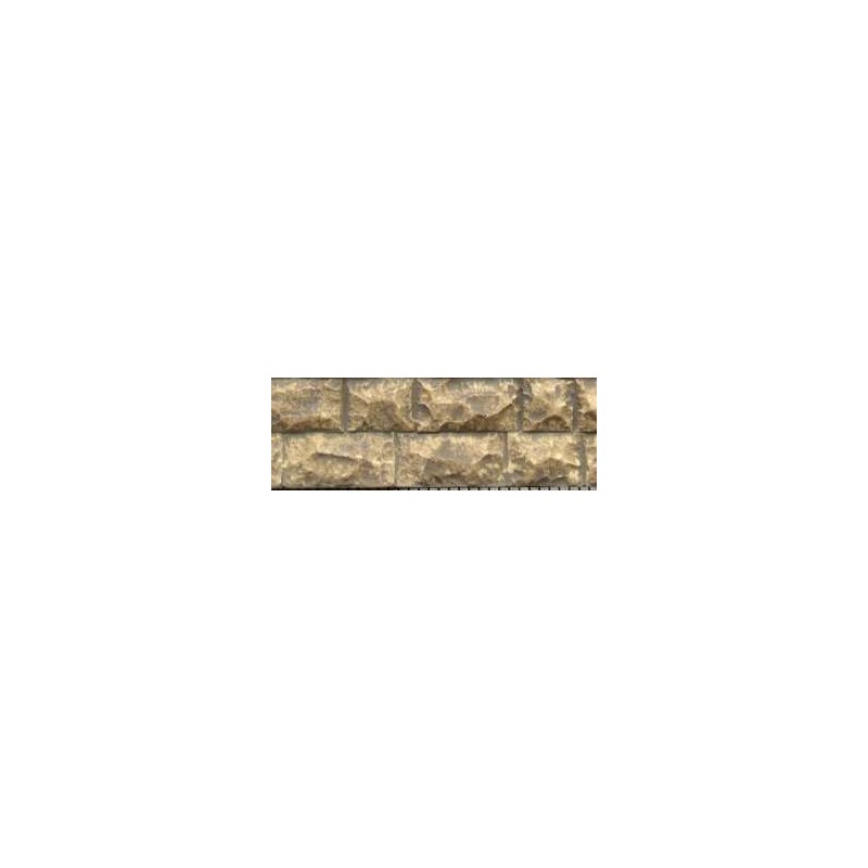 214-8264 Flexible stone wall - large cut stone