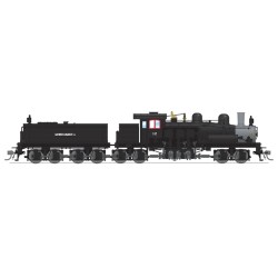 HO DCC Class D 4-Truck Shay, Mover Lumber Co_80137