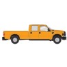 HO Ford F-350 Crew Cab Pick-up Truck orange_80503