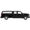 HO Ford F-350 Crew Cab Pick-up black StealhPolice_80515