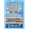 N Decal Gulf Service Station - Gas Station Signs -