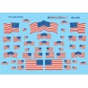 HO Decal United States of America - 48 Star