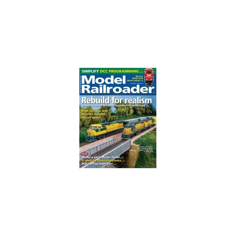 Model Railroader 2023 Juli