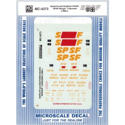 HO Decal Diesel - SFSP Merger Caboose_81774