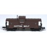 N EV Caboose Cotton Belt Micro Trains Kupplung