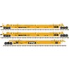 HO Thrall 53' 3Unit Articulated Well Car TTX728674