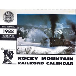 Rocky Mountain Railroad Calender 1988 - Sundance