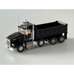 N Kenworth T800 Dump Truck - black -